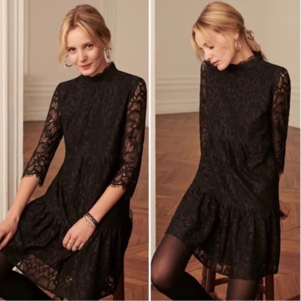 NWOT Sezane Robe Dollina - Picture 2 of 3